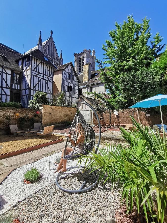 Apartament L'Oiseau De La Cathedrale - Calme - Jardin - Wifi Troyes Zewnętrze zdjęcie